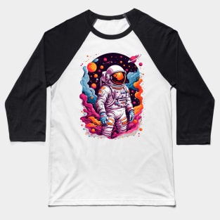 Astronaut Exploration Baseball T-Shirt